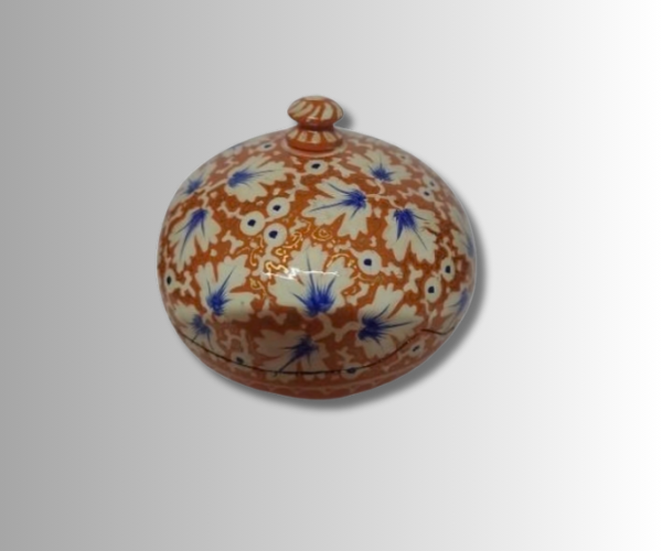 PAPIER MACHIE POWDER BOX